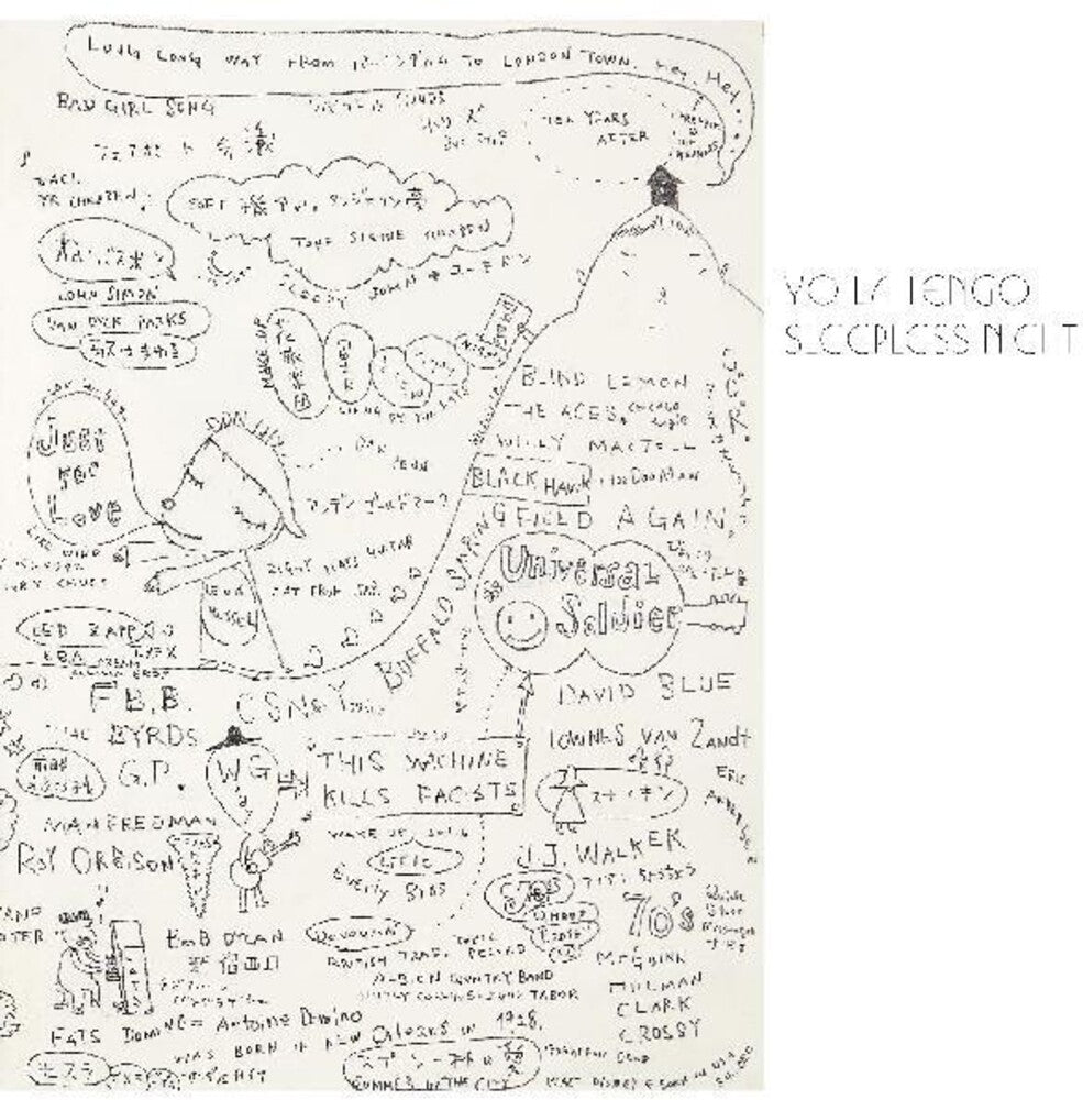 the album cover for Yo La Tengo - Sleepless Night EP [Vinyl]