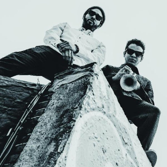 the album cover for Aquiles Navarro / Holmes,Tcheser - Heritage Of The Invisible Ii [Colored Vinyl] [Indie Exclusive]