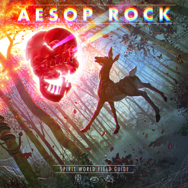 the album cover for Aesop Rock - Spirit World Field Guide [Ultra Clear LP]