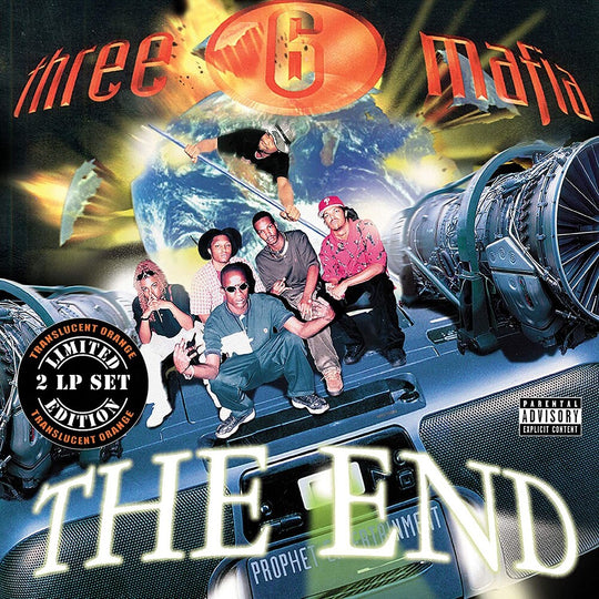 the album cover for Three 6 Mafia - End [Colored Vinyl] (Org) [Remastered] (2pk)