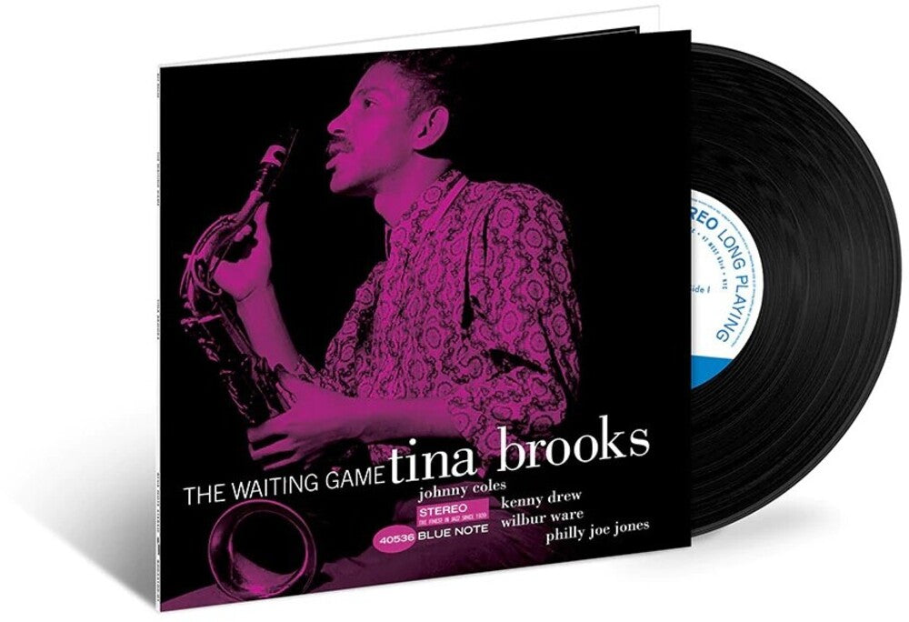 the album cover for Tina Brooks - The Waiting Game (Blue Note Tone Poet Series) [LP]