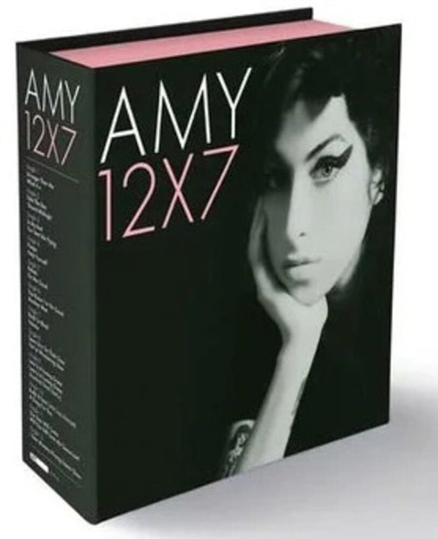 the album cover for Amy Winehouse - 12x7: The Singles Collection [12 7in Singles Box Set]