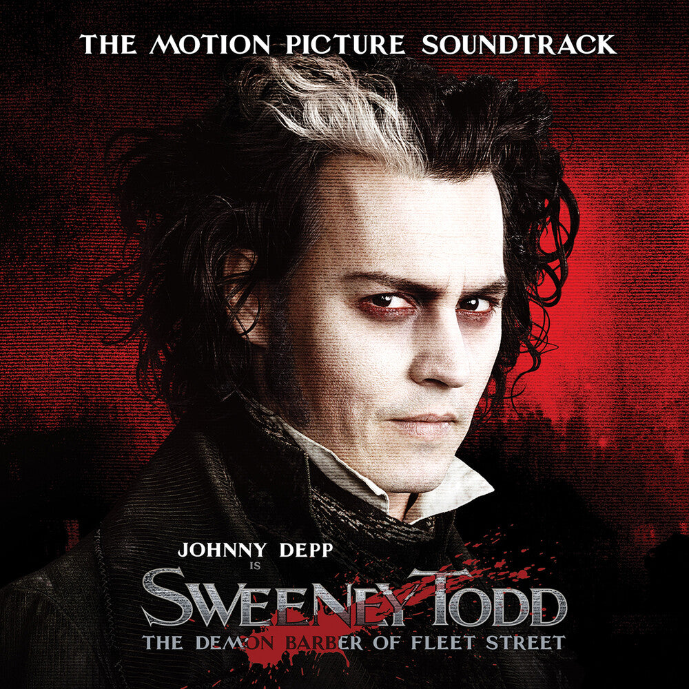 the album cover for Stephen Sondheim - Sweeney Todd (Motion Picture Soundtrack)