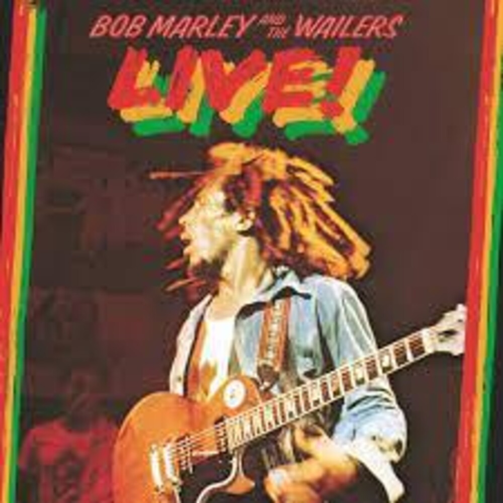the album cover for Bob Marley & The Wailers - Live!: Original Jamaican Version [Limited Edition LP]