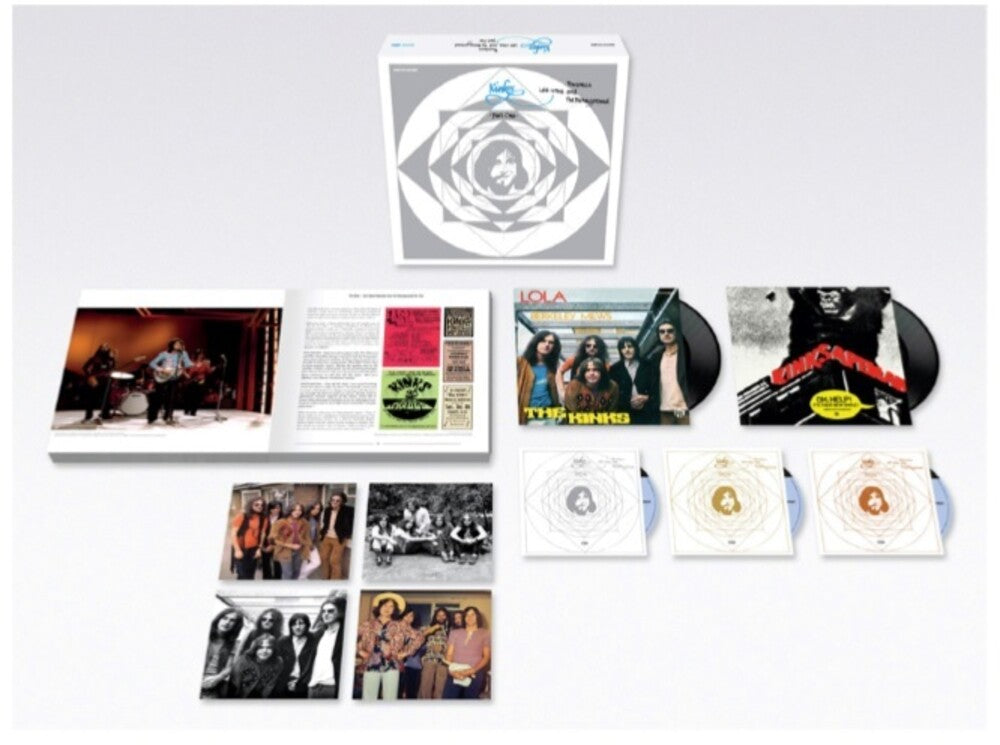 the album cover for The Kinks - Lola Versus Powerman And The Moneygoround, Part One [Deluxe Box Set]