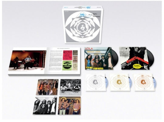 the album cover for The Kinks - Lola Versus Powerman And The Moneygoround, Part One [Deluxe Box Set]