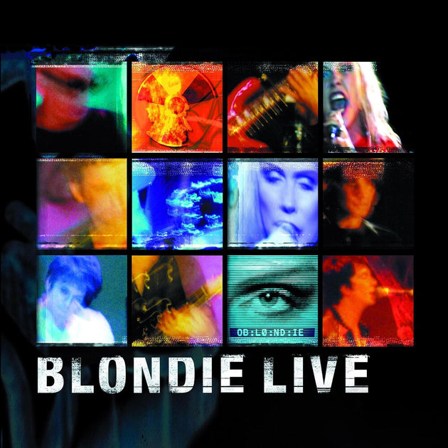 the album cover for Blondie - Blondie Live