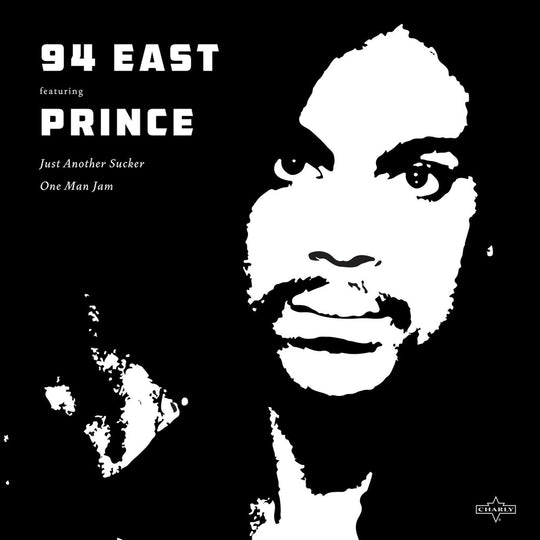 the album cover for 94 East - Just Another Sucker / One Man Jam