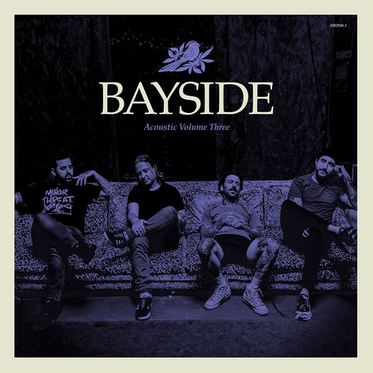 the album cover for Bayside - Acoustic Volume 3 EP [Limited Edition Transparent Purple LP]