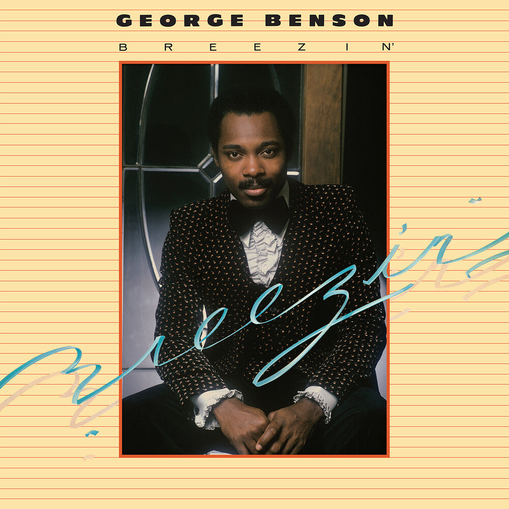 the album cover for George Benson - Breezin' [Blue/Badge LP]