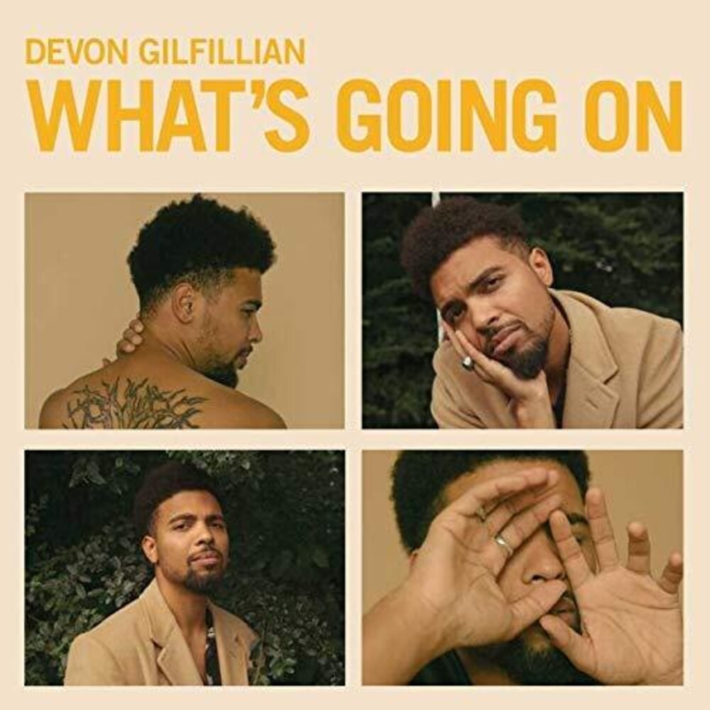 the album cover for Devon Gilfillian - What's Going On