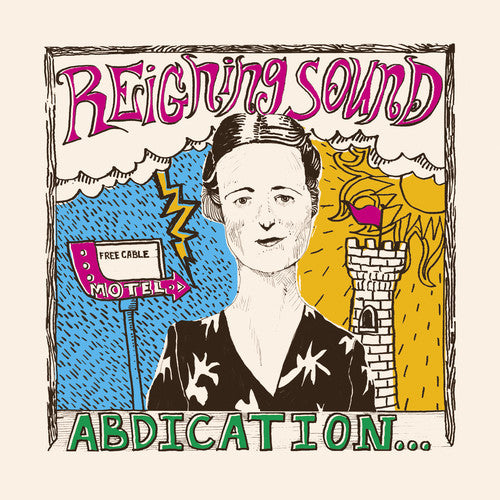 the album cover for Reigning Sound - Abdication...For Your Love [Red LP]