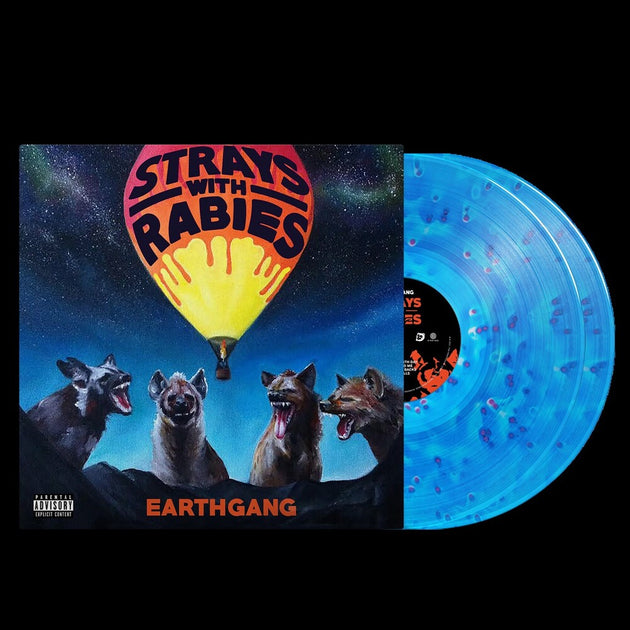 the album cover for Earthgang - Strays With Rabies (Rsd) [Colored Vinyl] [Record Store Day] [RSD Drops 2021]