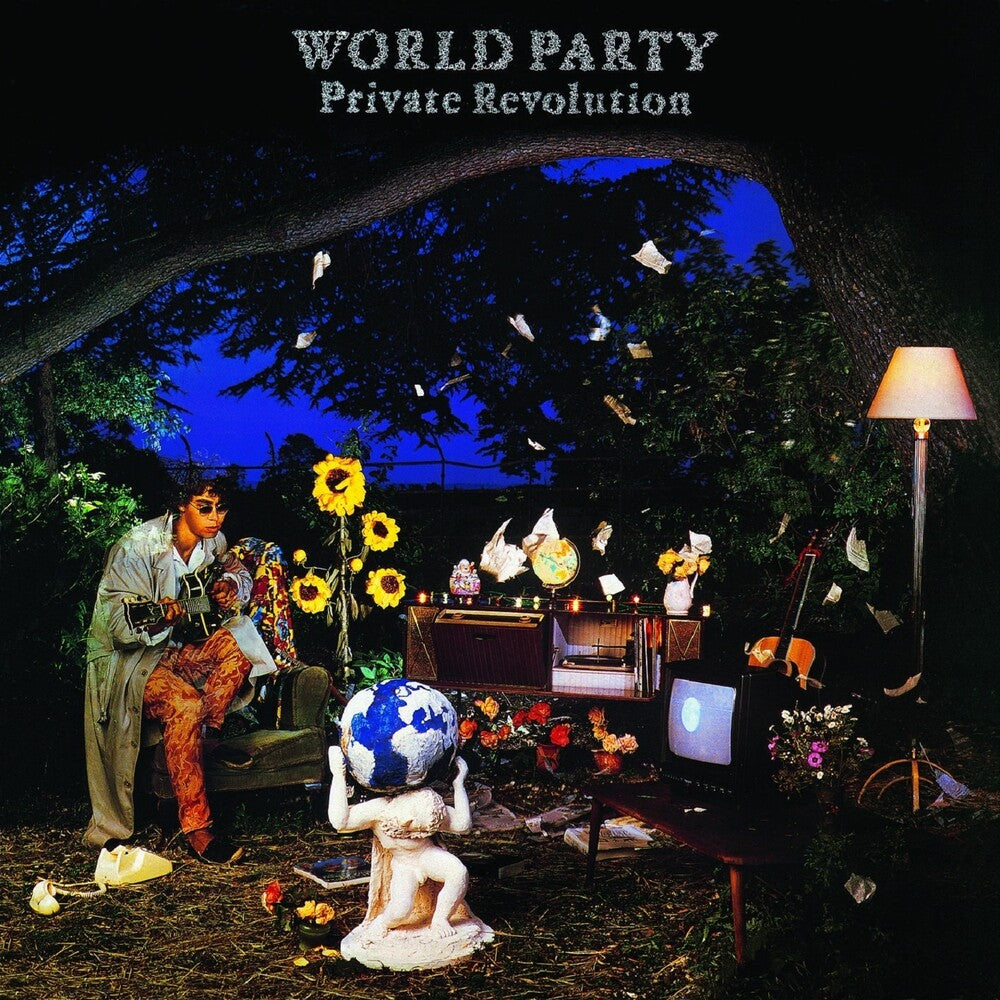 the album cover for World Party - Private Revolution [LP]