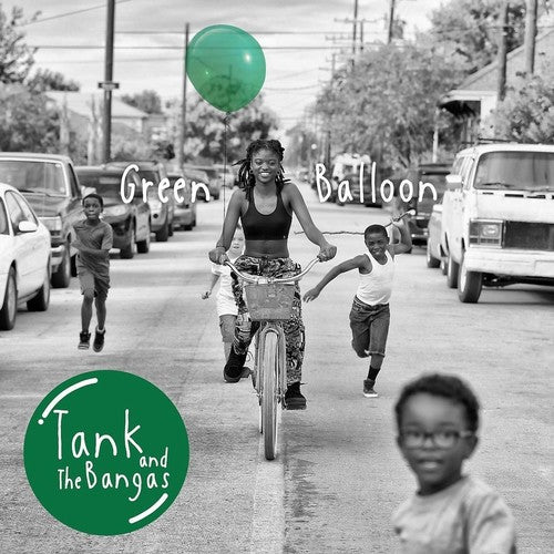 the album cover for Tank and The Bangas - Green Balloon [2LP]