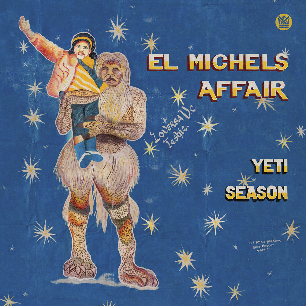 the album cover for El Michaels Affair - Yeti Season [Indie Exclusive] (Clear Blue Vinyl) (Blue) [Clear Vinyl]