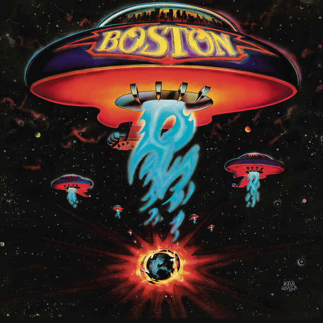 the album cover for Boston - Boston