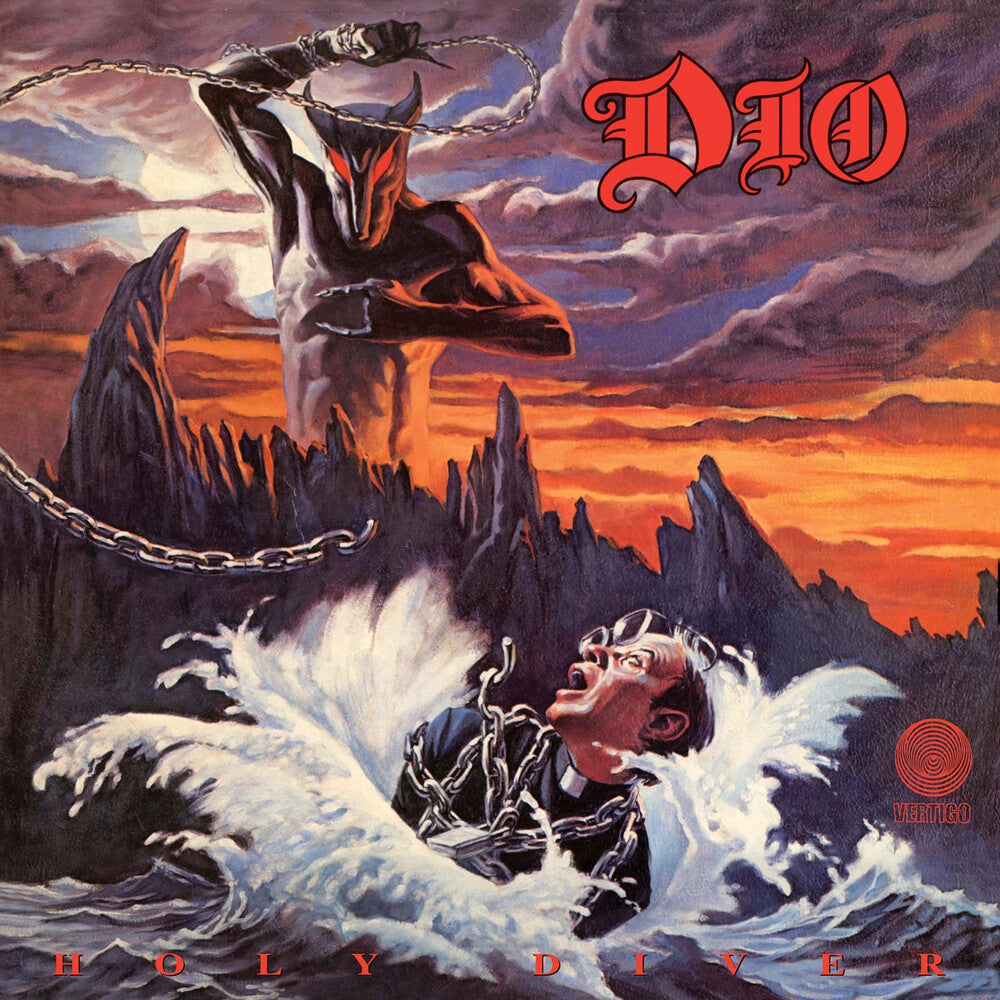 the album cover for Dio - Holy Diver