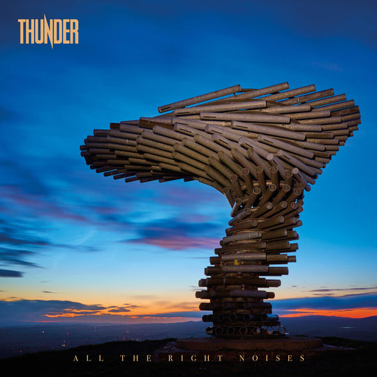 the album cover for Thunder - All The Right Noises [Limited Edition Galaxy 2LP]