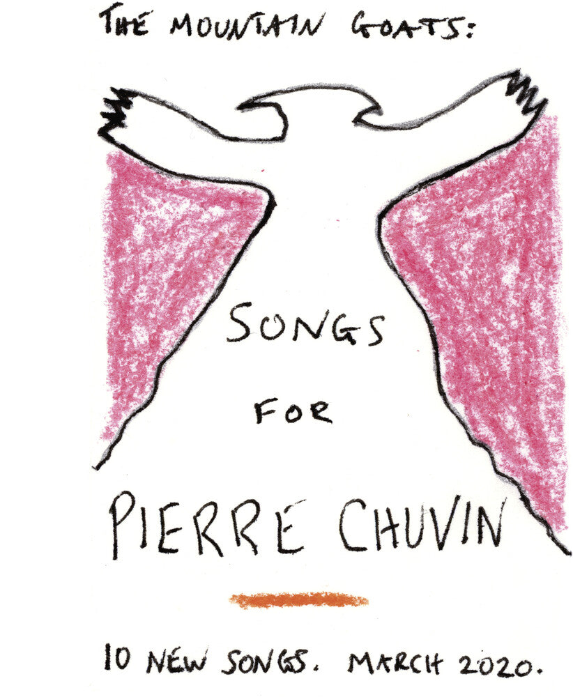 the album cover for The Mountain Goats - Songs for Pierre Chuvin [LP]