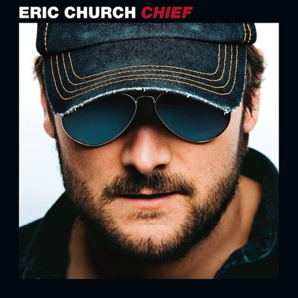 the album cover for Eric Church - Chief [Blue LP]