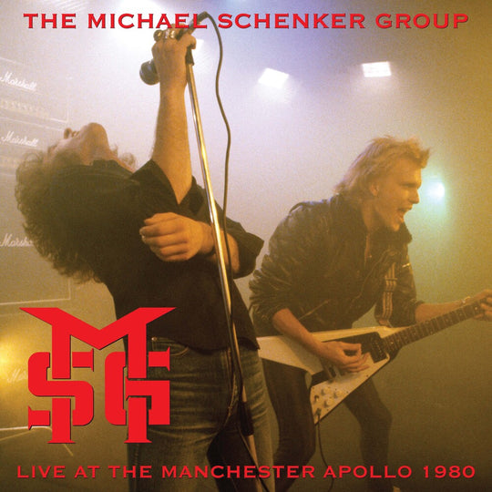 the album cover for The Michael Schenker Group - Live In Manchester 1980 [RSD Drops 2021]