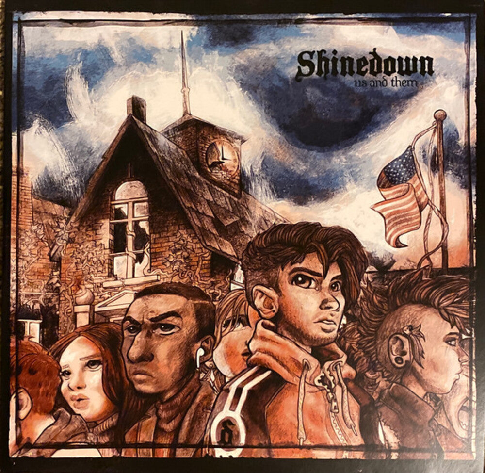 the album cover for Shinedown - Us And Them [Limited Edition Clear Purple 2LP]