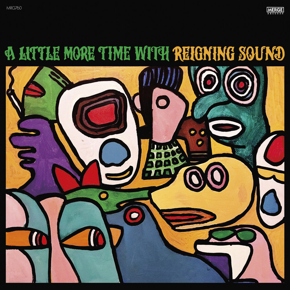 the album cover for Reigning Sound - A Little More Time with Reigning Sound [LP]