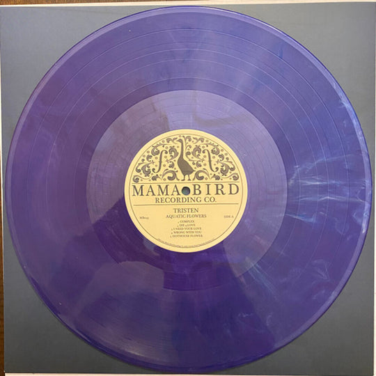the album cover for Tristen - Aquatic Flowers [Indie Exclusive Limited Edition Cool Blue LP]