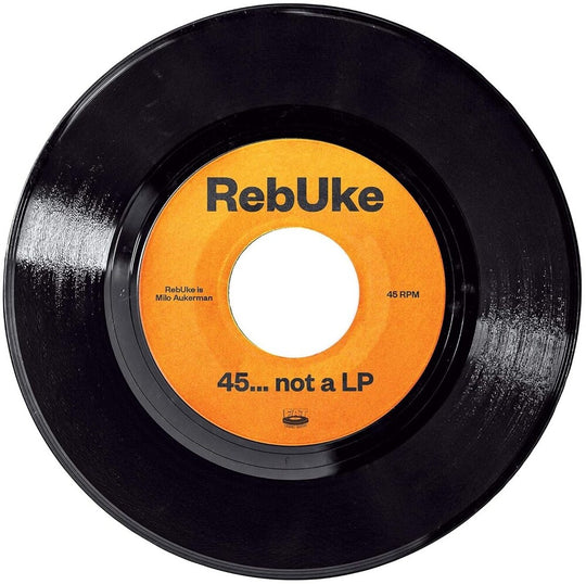 the album cover for Rebuke - 45...Not A Lp