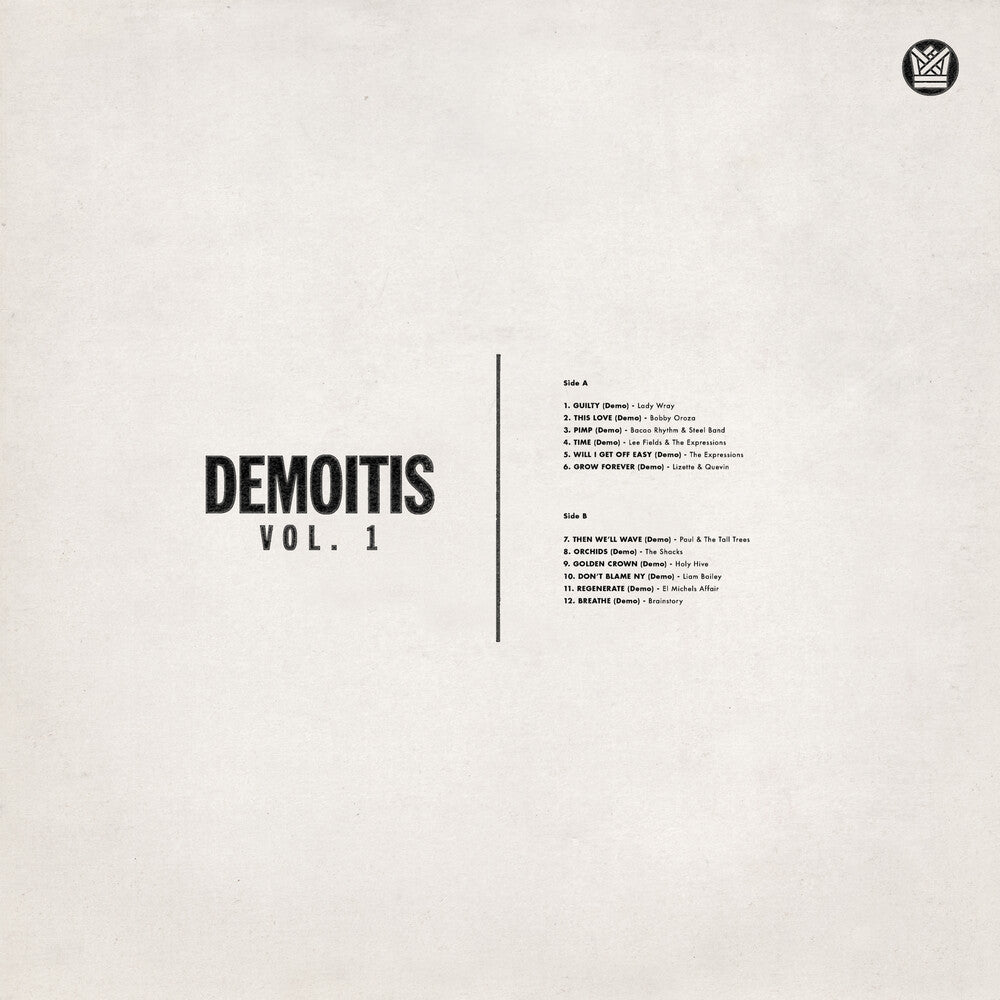 the album cover for Various Artists - Demoitis Vol.1 [RSD Drops 2021]
