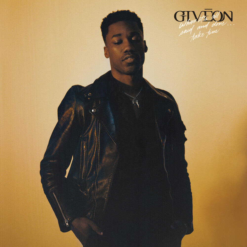 the album cover for Giveon - When It's All Said And Done... Take Time [Deluxe LP]