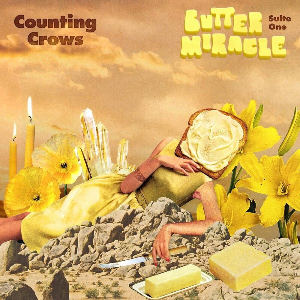the album cover for Counting Crows - Butter Miracle Suite One [LP]