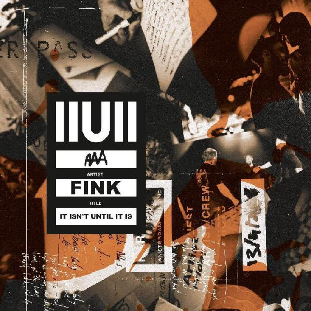 the album cover for Fink - IIUII [Indie Exclusive Limited Edition Bronze 2LP]