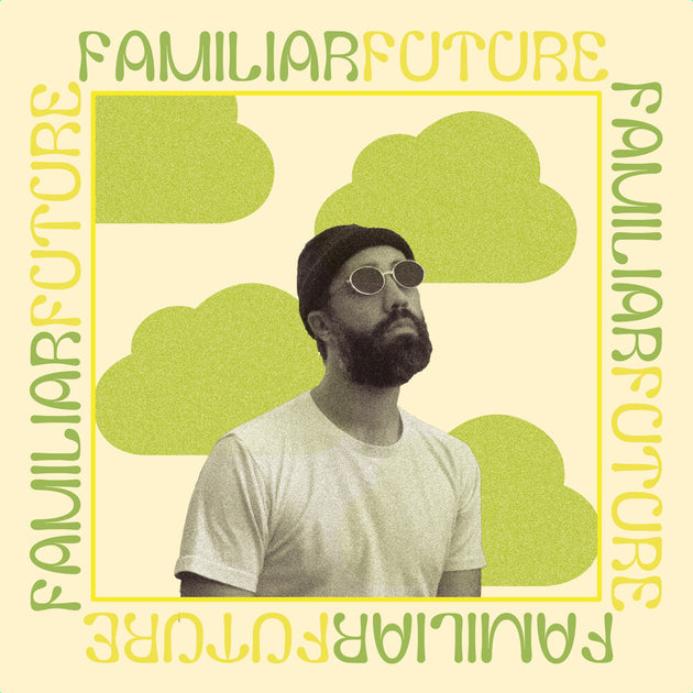 the album cover for Dougie Stu - Familiar Future