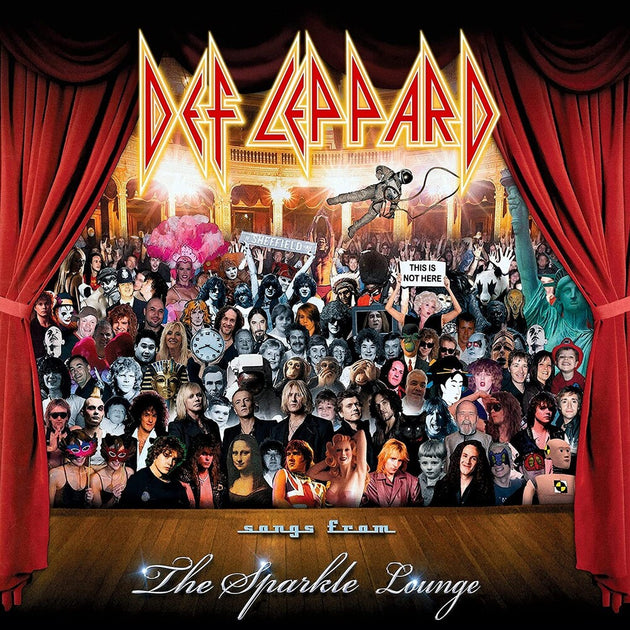 the album cover for Def Leppard - Songs From The Sparkle Lounge [LP]