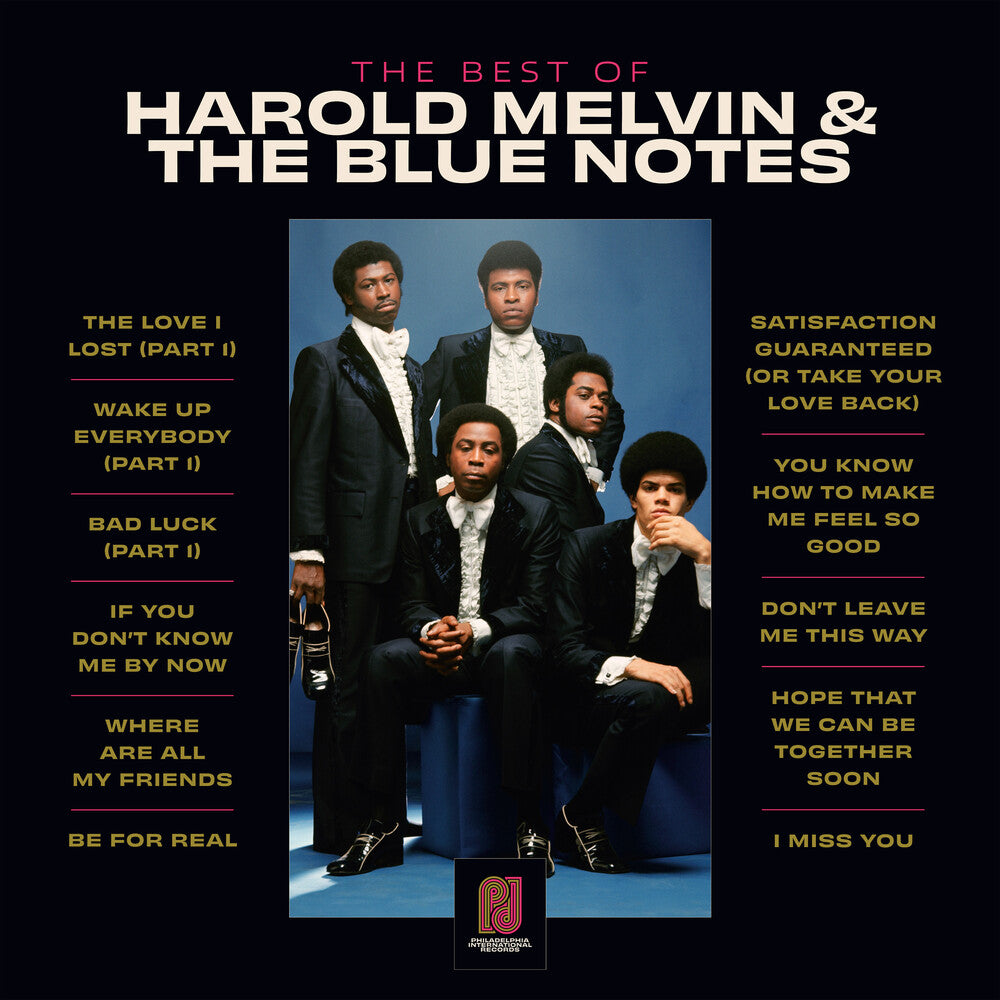 the album cover for Harold Melvin & The Blue Notes - The Best Of Harold Melvin & The Blue Notes [LP]