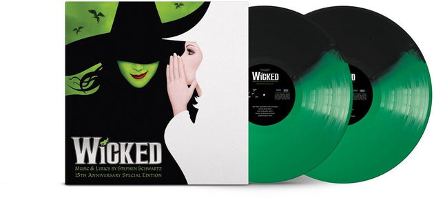 the album cover for Wicked / O.C.R. - Wicked (Original Cast Recording) [Green/Black 2 LP]