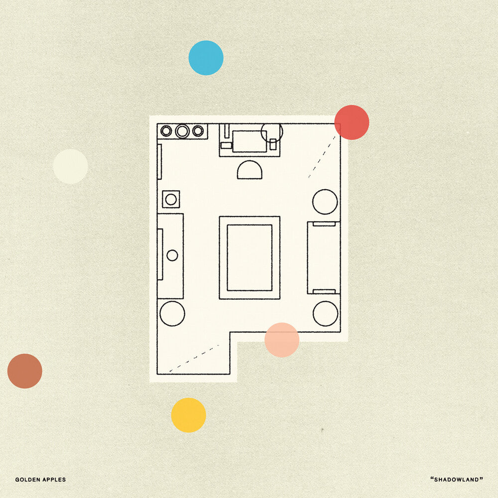 the album cover for Golden Apples - Shadowland [Indie Exclusive Limited Edition Yellow LP]