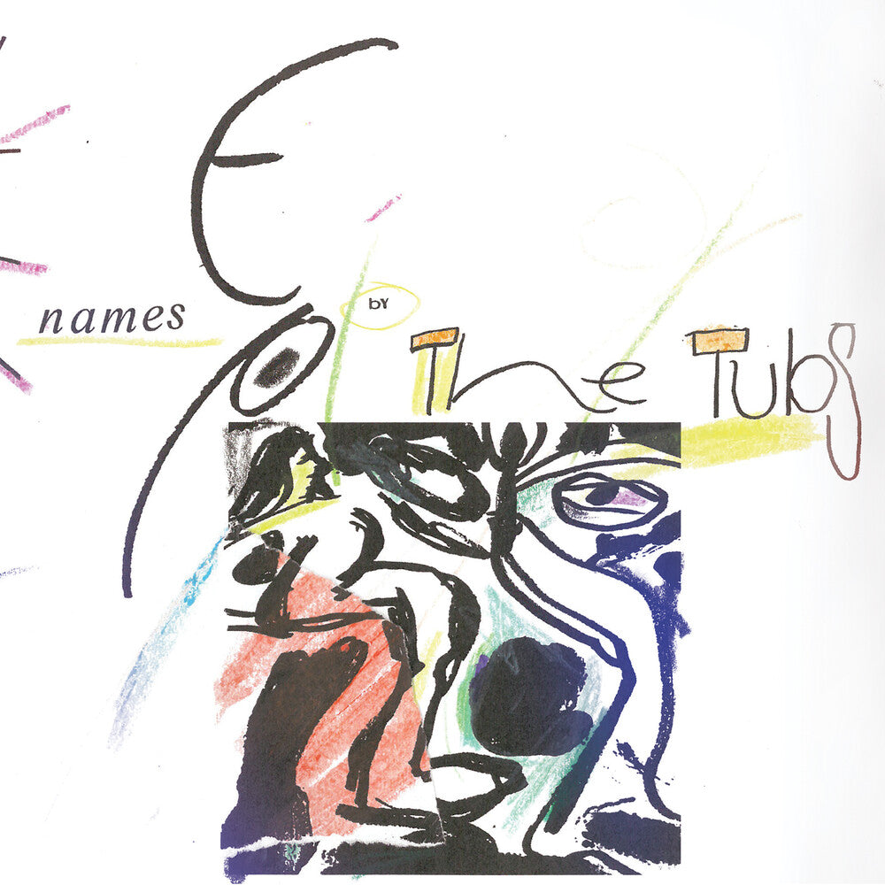 the album cover for Tubs - Names Ep [Indie Exclusive] (Coke Bottle Clear) [Colored Vinyl] [Clear Vinyl]
