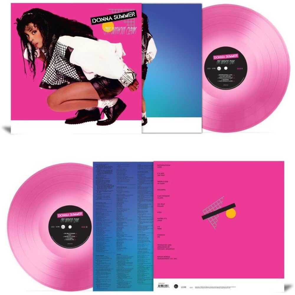 the album cover for Donna Summer - Cats Without Claws [Colored Vinyl] [180 Gram] (Pnk) (Uk)