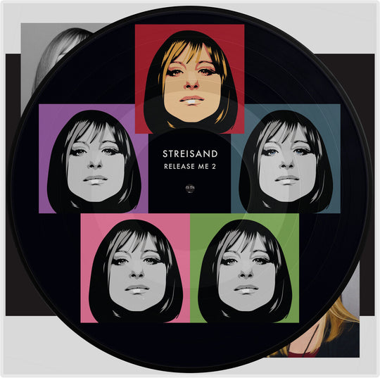 the album cover for Barbra Streisand - Release Me 2 [Indie Exclusive Limited Edition Picture LP]