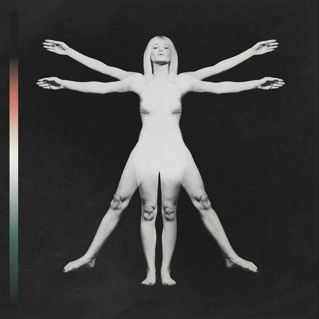 the album cover for Angels & Airwaves - Lifeforms [Magenta, Mint and Black Smush LP]