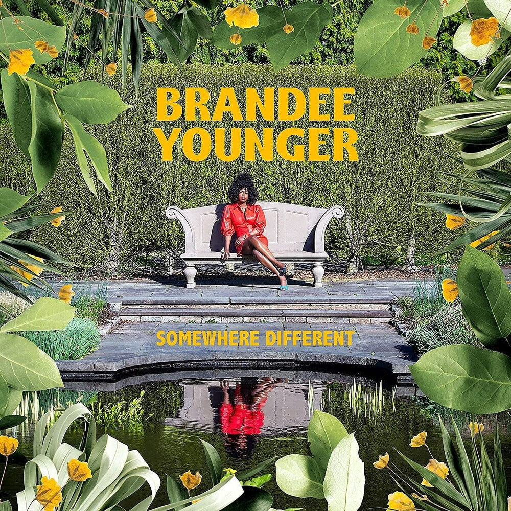 the album cover for Brandee Younger - Somewhere Different