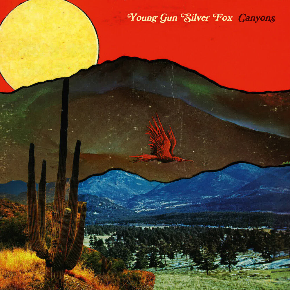 the album cover for Young Gun Silver Fox - Canyons [Indie Exclusive Limited Edition Opaque Red LP]