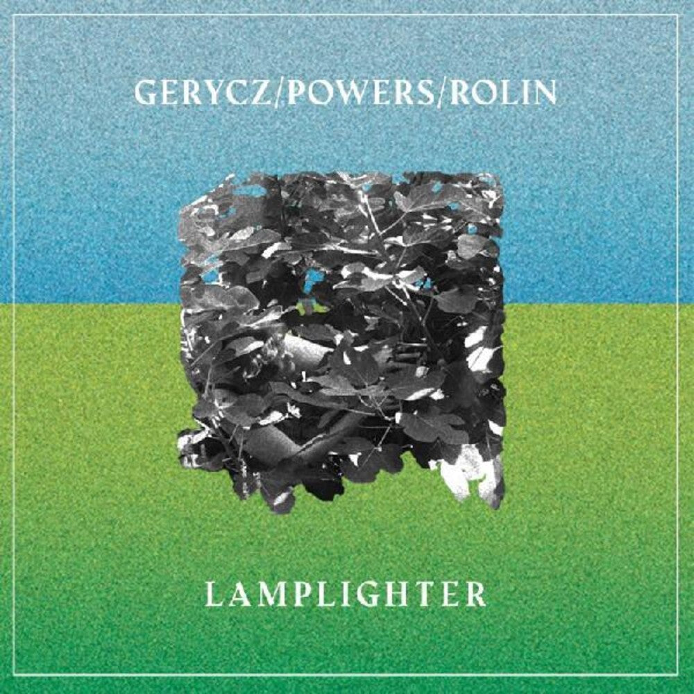 the album cover for Gerycz / Powers / Rolin - Lamplighter (Blue) [Clear Vinyl] [Indie Exclusive]