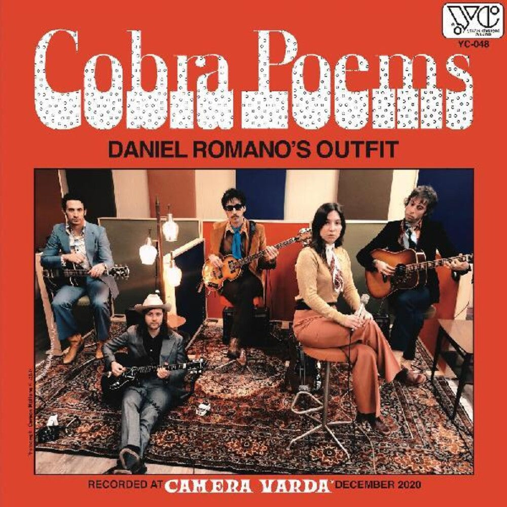 the album cover for Daniel Romano - Cobra Poems