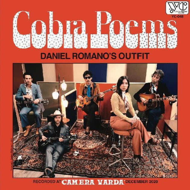 the album cover for Daniel Romano - Cobra Poems