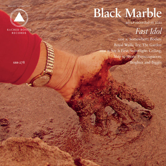 the album cover for Black Marble - Fast Idol [LP]