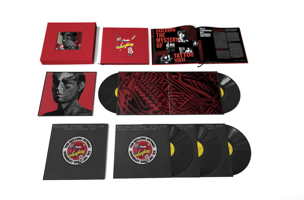 the album cover for The Rolling Stones - Tattoo You: 40th Anniversary Edition [5LP Box Set]